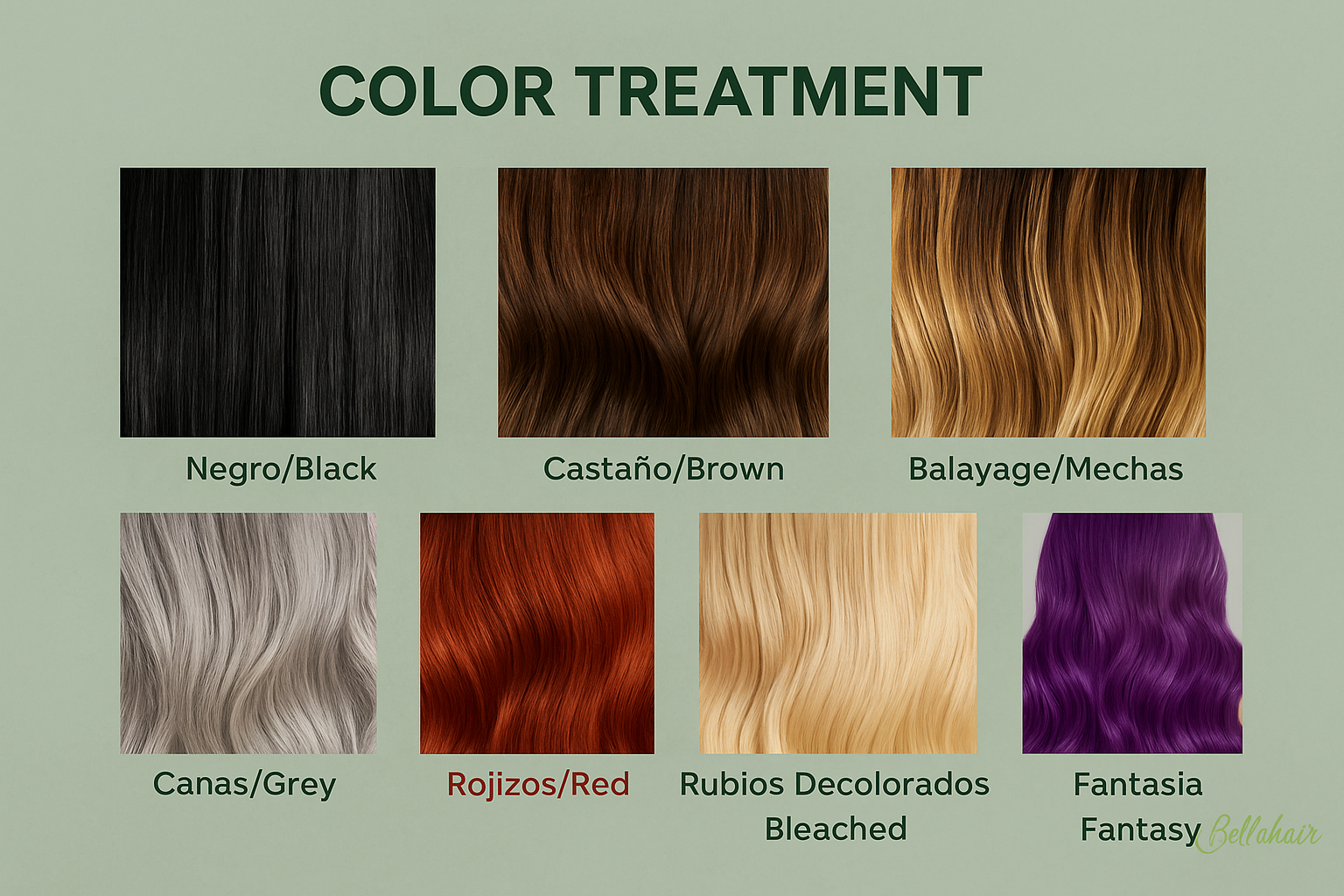 Bellahair At-Home Treatment Kit - Customize your kit