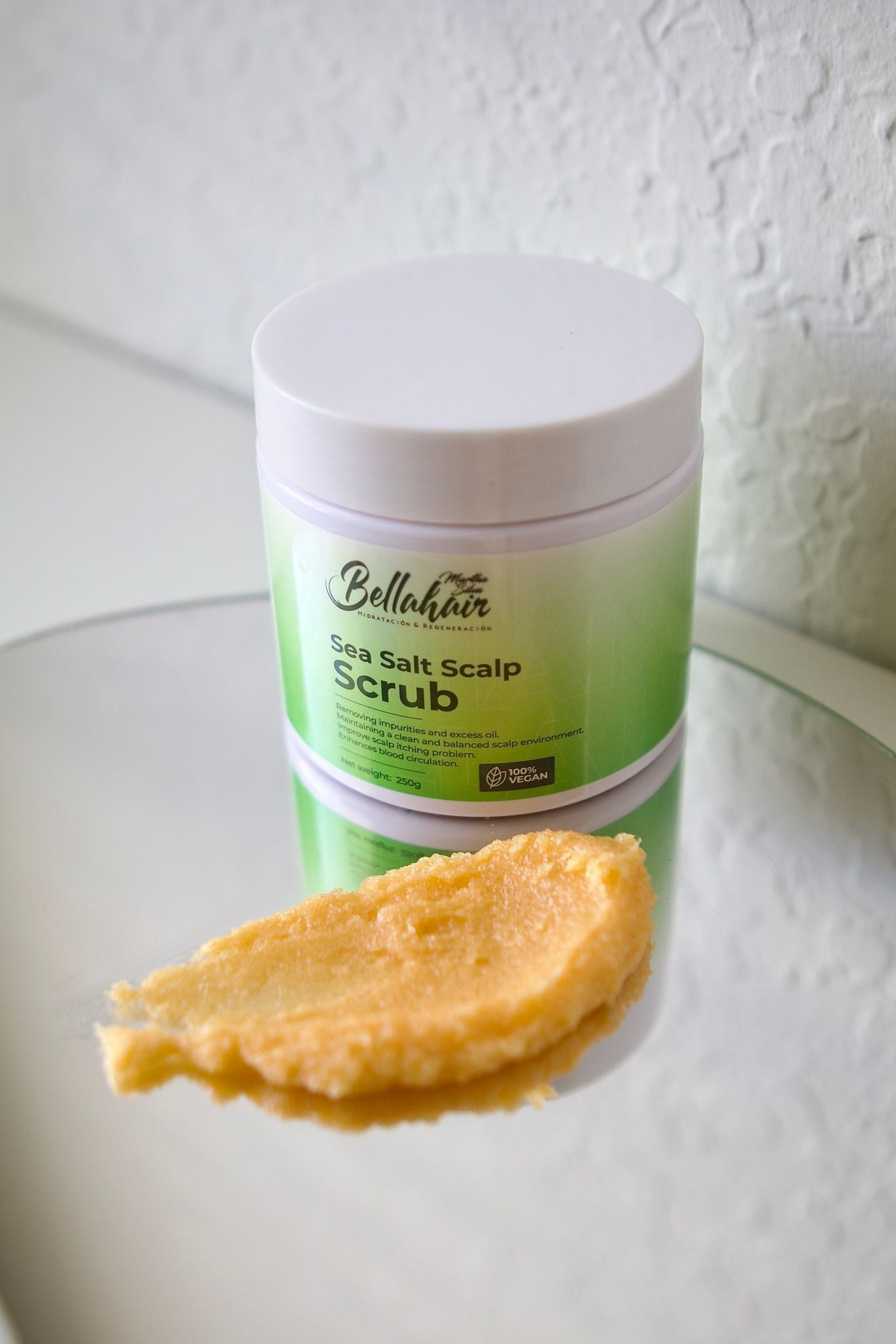 Sea Salt Hair Scrub Bellahair